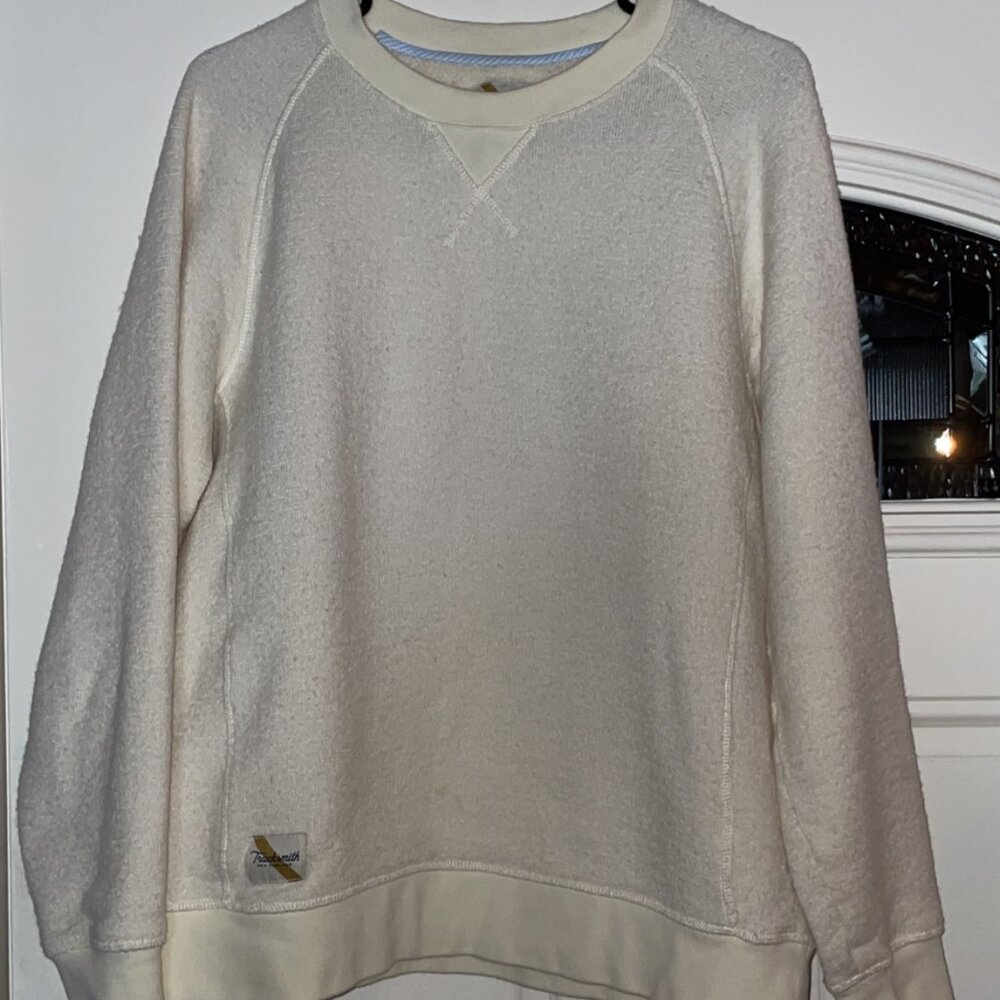 Tracksmith crewneck wool blend size M